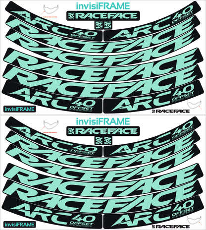 Raceface ARC 40 Offset Decals