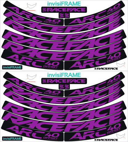 Raceface ARC 40 Offset Decals