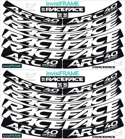 Raceface ARC 40 Offset Decals