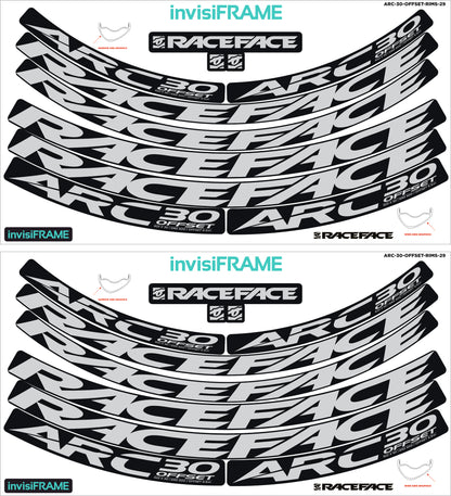 Raceface ARC 30 Offset Decals