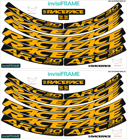 Raceface ARC 30 Offset Decals
