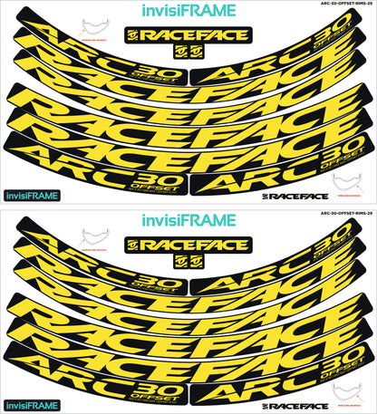 Raceface ARC 30 Offset Decals