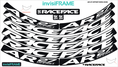 Raceface AR 27 Offset 27.5 Decals