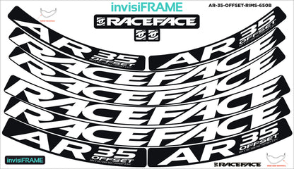 Raceface AR 35 Offset 27.5 Decals