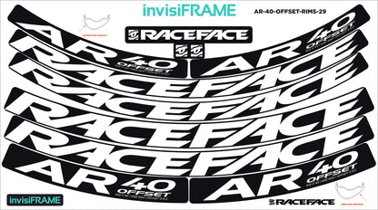 Raceface AR 40 Offset 29ER Decals