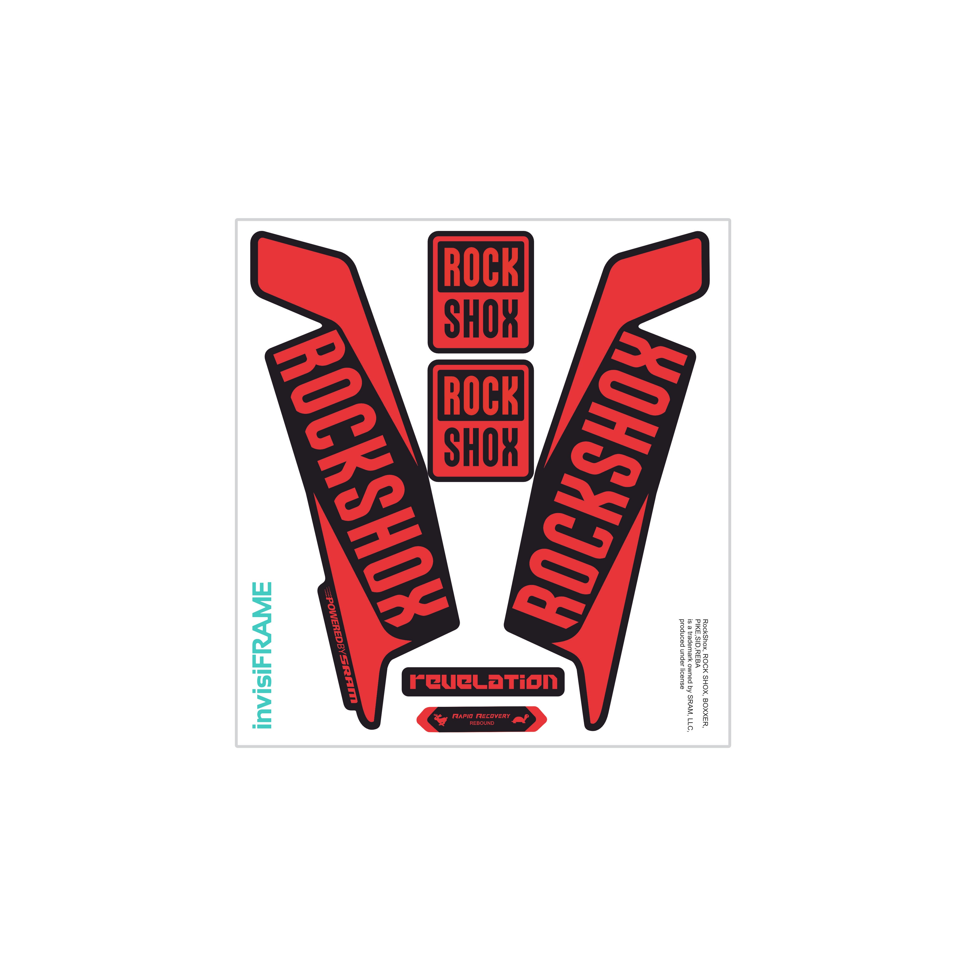 Rockshox Revelation decals – invisiframe
