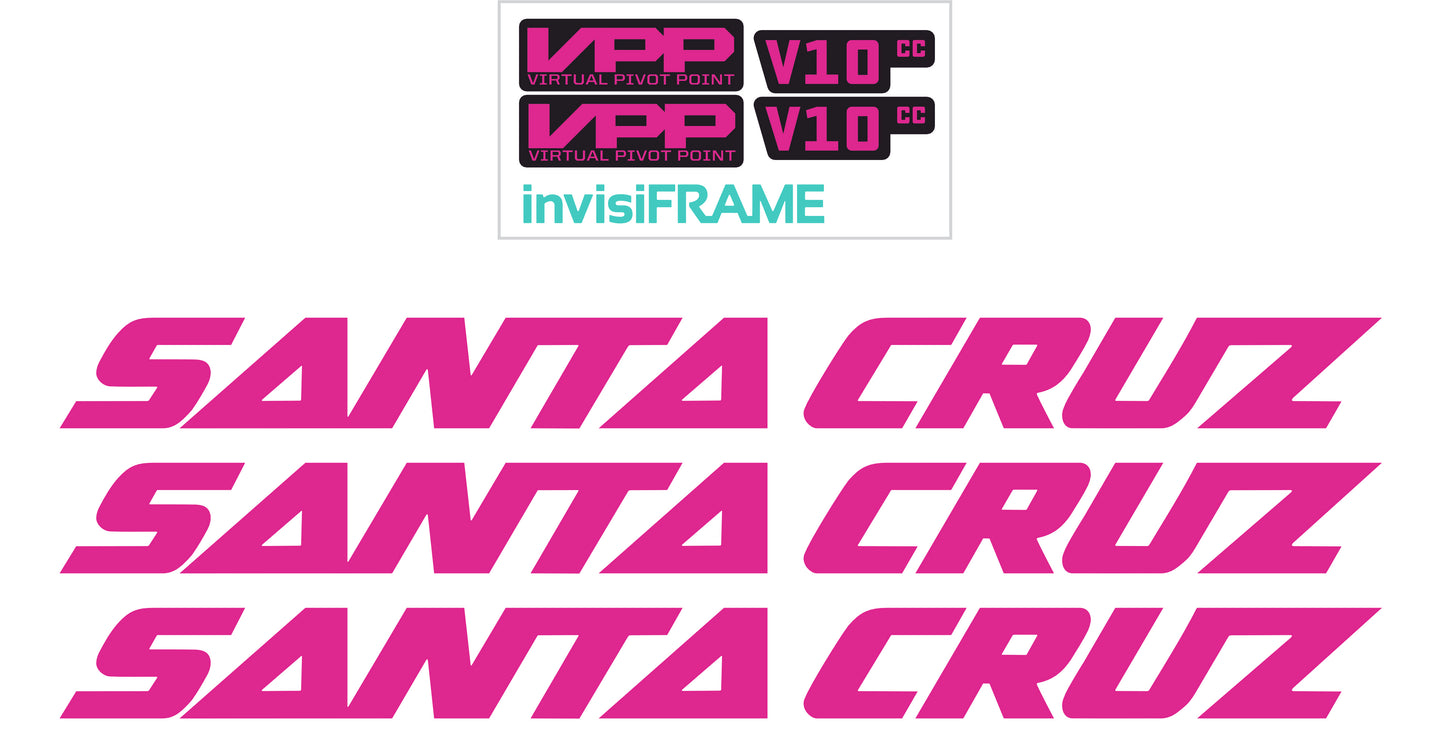 Santa Cruz V10 CC 2024 Decals