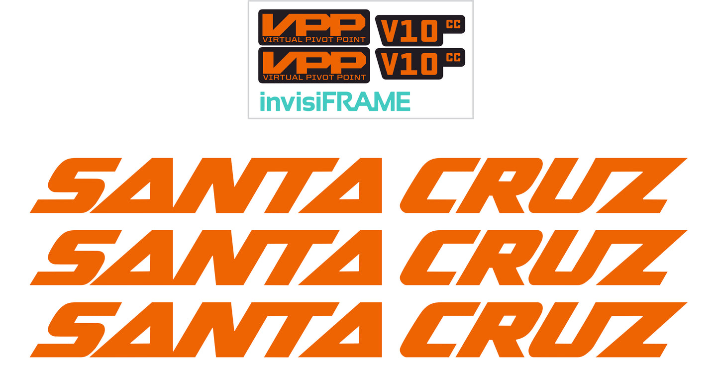 Santa Cruz V10 CC 2024 Decals