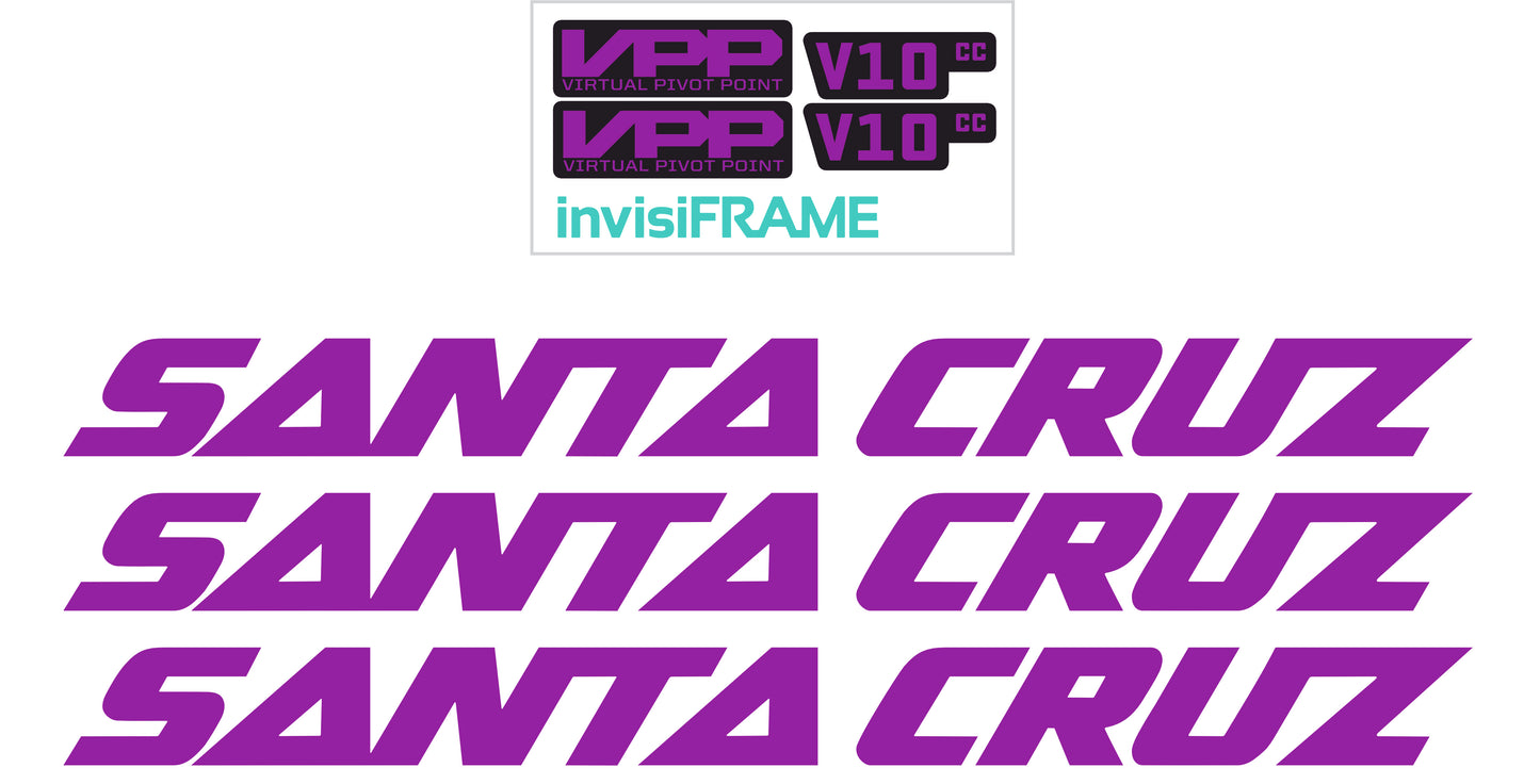 Santa Cruz V10 CC 2024 Decals