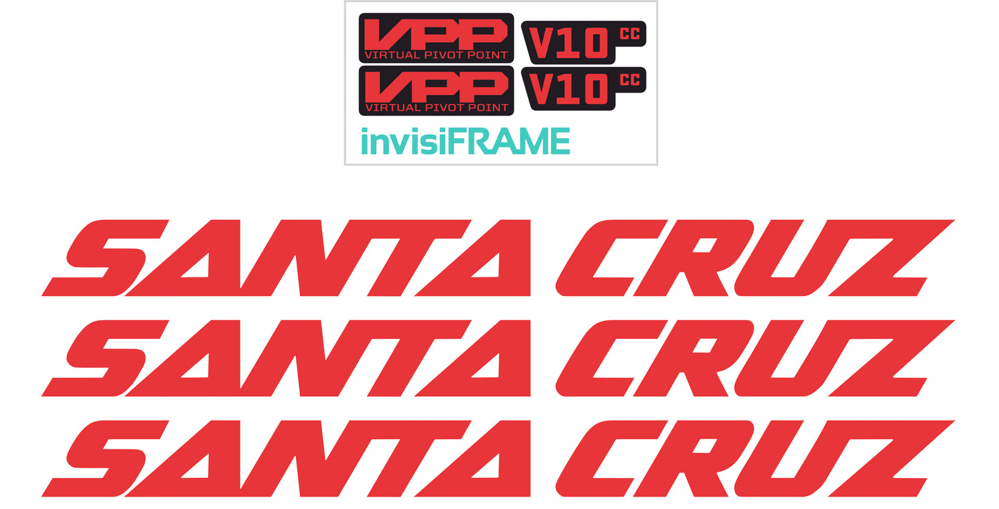 Santa Cruz V10 CC 2024 Decals