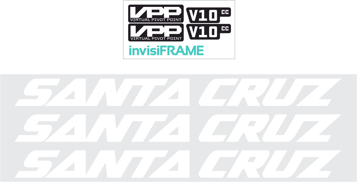 Santa Cruz V10 CC 2024 Decals