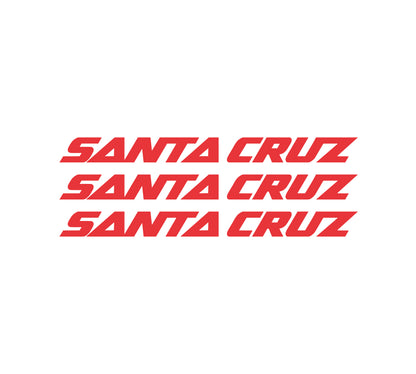 Santa Cruz Downtube standard Decals