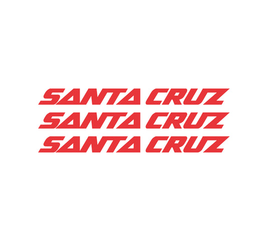 Santa Cruz Downtube standard Decals