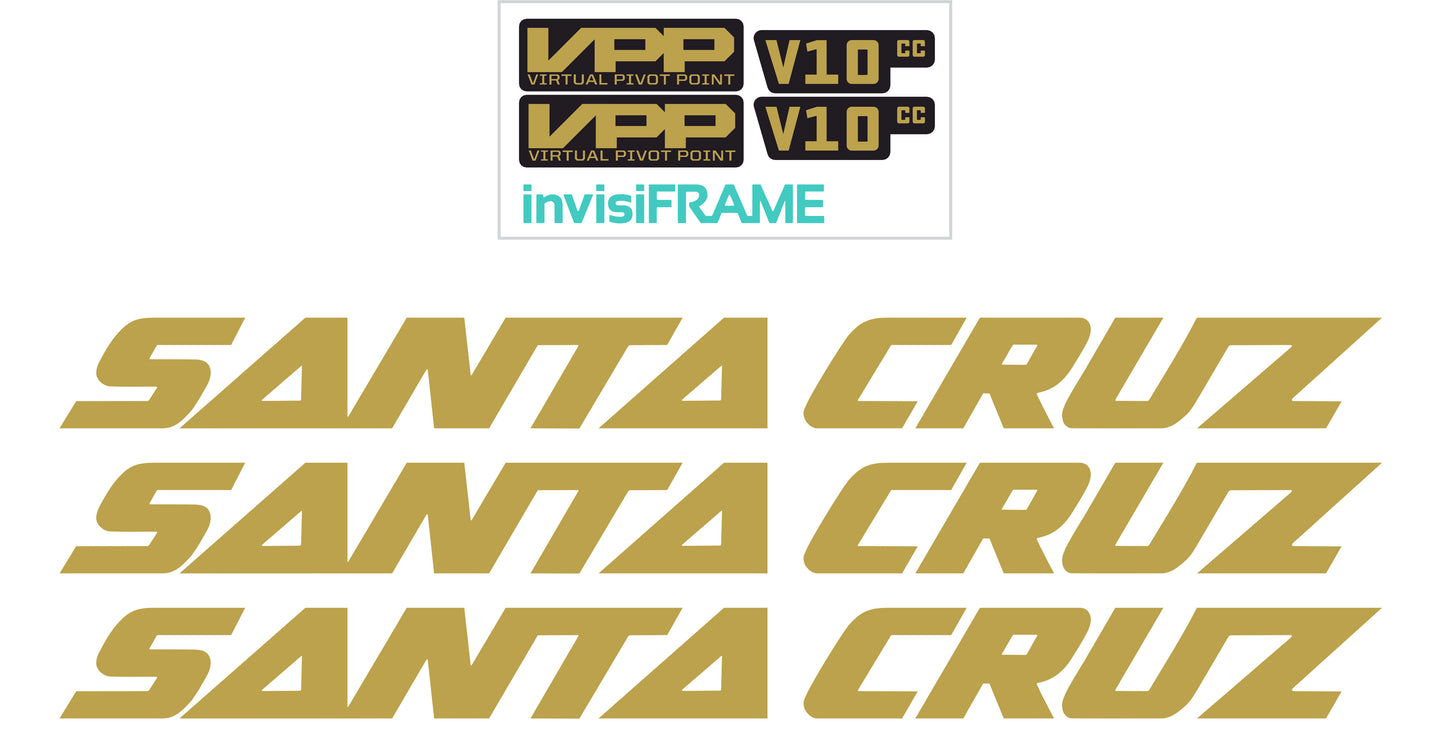 Santa Cruz V10 CC 2024 Decals