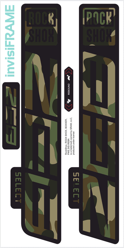 Rock Shox ZEB Select 2023 Decals