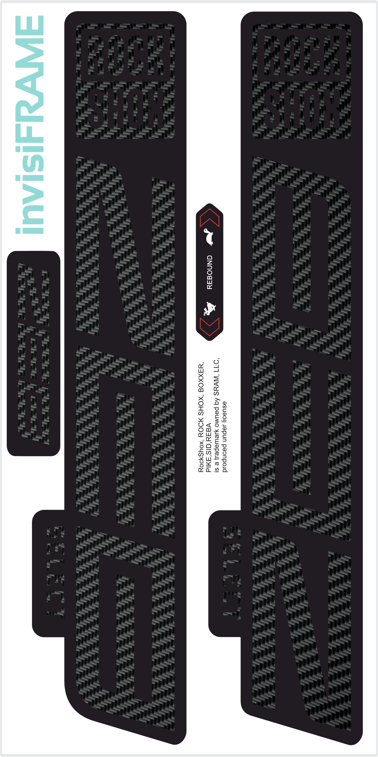 Rock Shox ZEB Select 2023 Decals