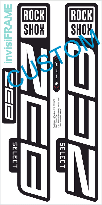 Rock Shox ZEB Select 2023 Decals