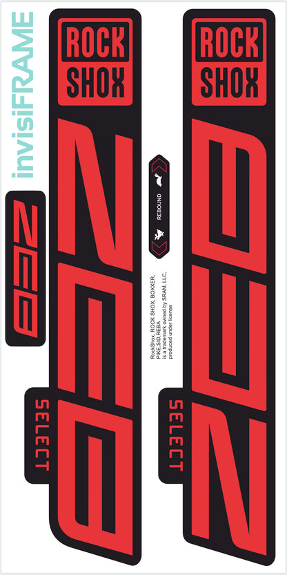 Rock Shox ZEB Select 2023 Decals