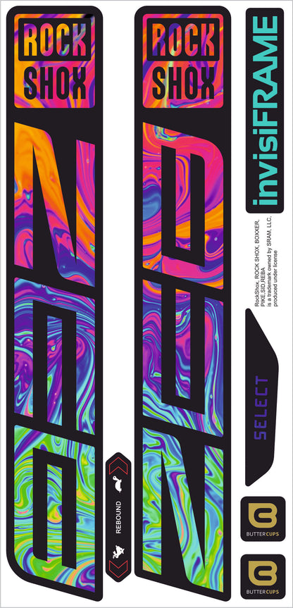 Rock Shox ZEB Select 2027 Decals