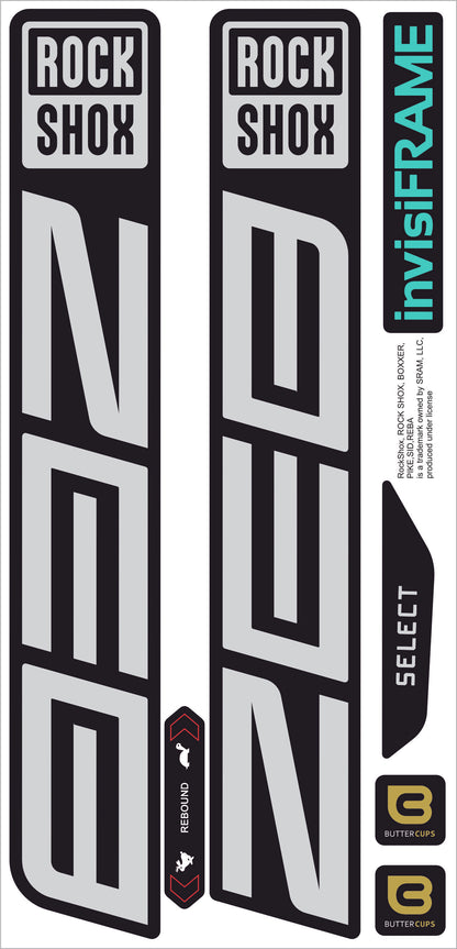 Rock Shox ZEB Select 2027 Decals