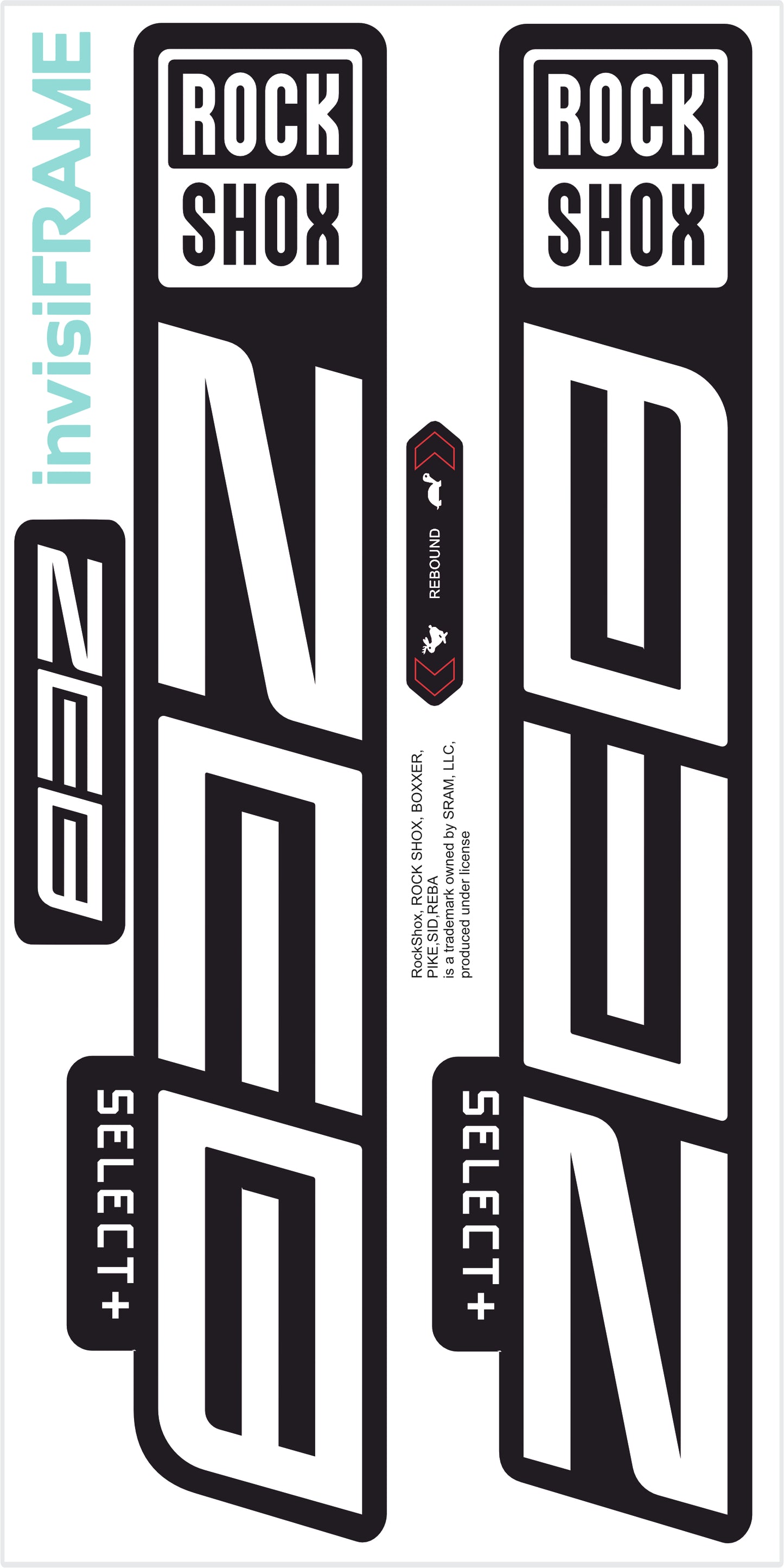 Rock Shox ZEB Select + 2023 decals