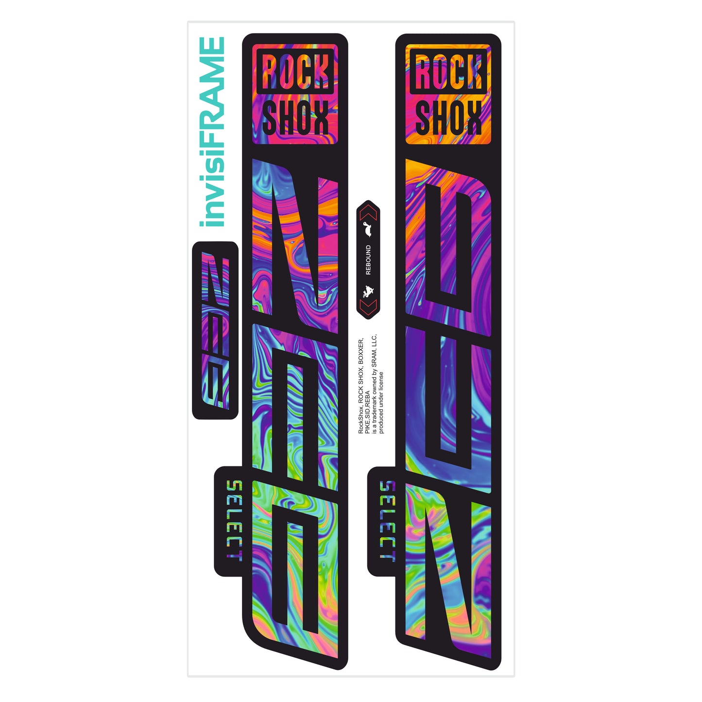 Rock Shox ZEB Select 2023 Decals