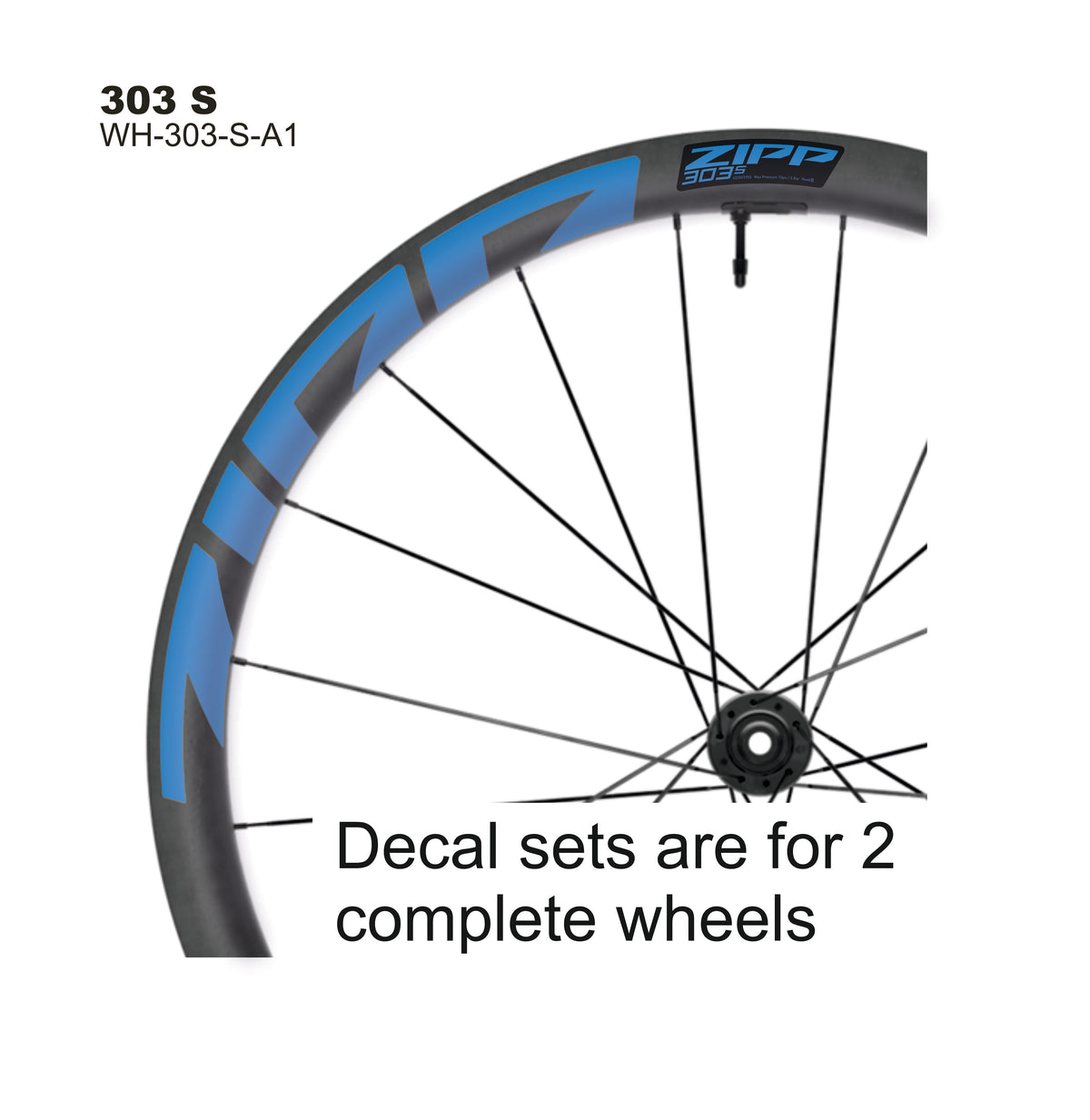 ZIPP 303 S 2025 DECALS