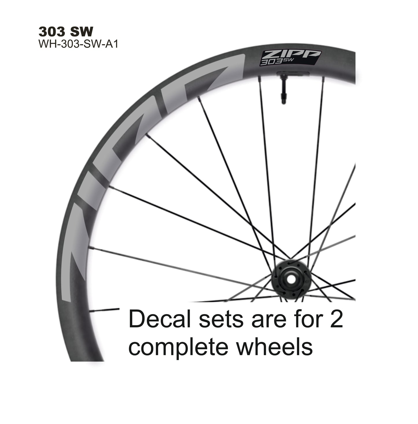 ZIPP 303 SW 2025 DECALS