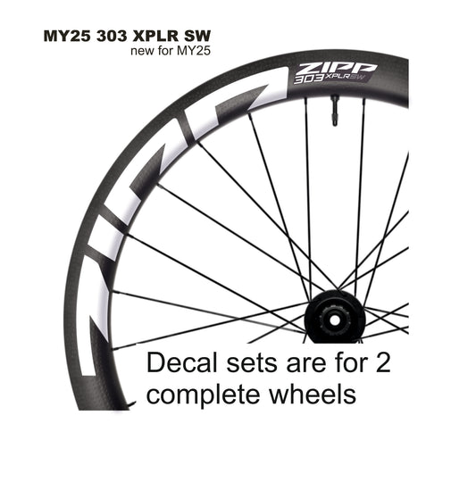 ZIPP 303 XPLR SW 2025 DECALS