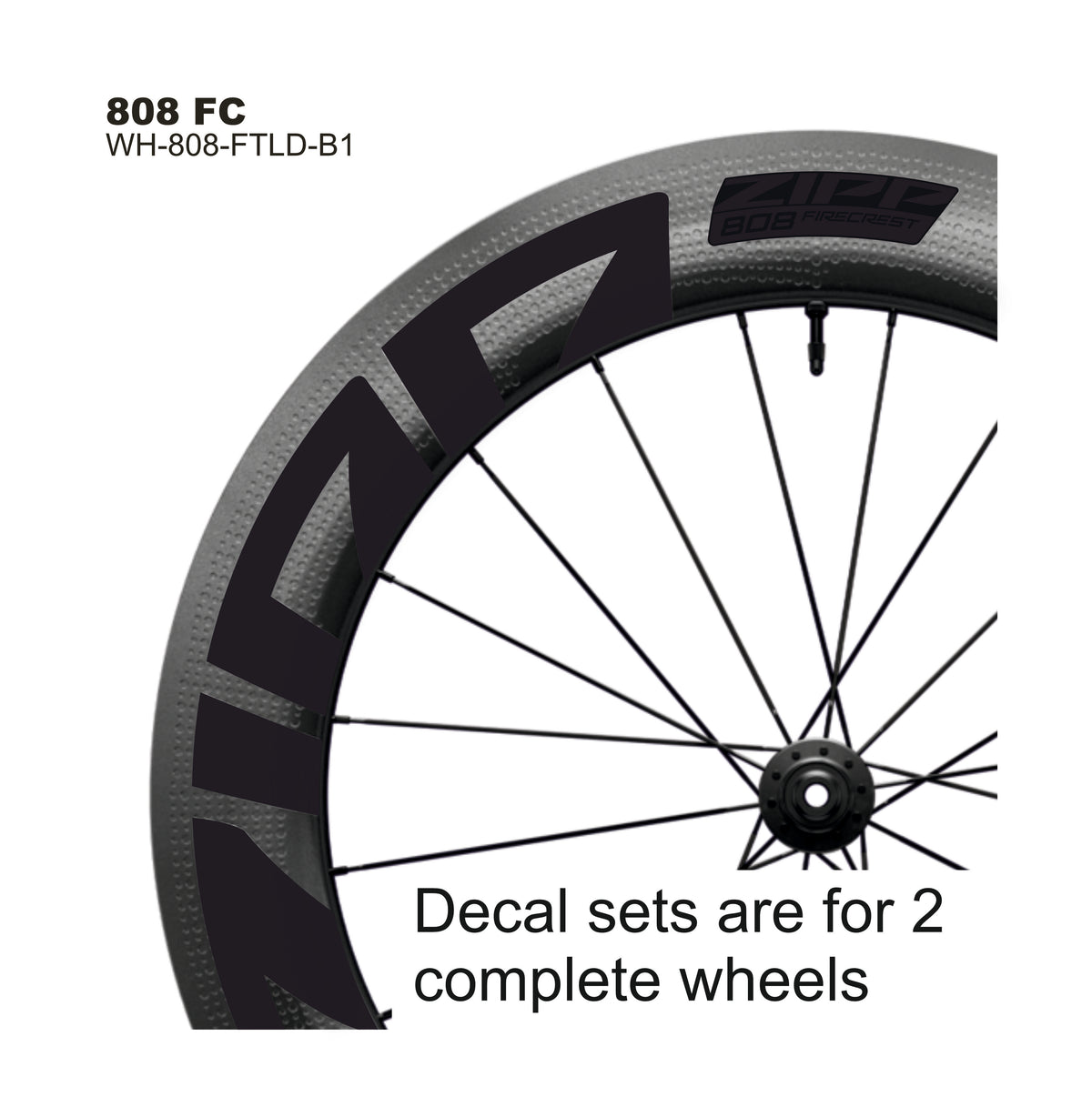 ZIPP 808 FIRECREST 2022 DECALS
