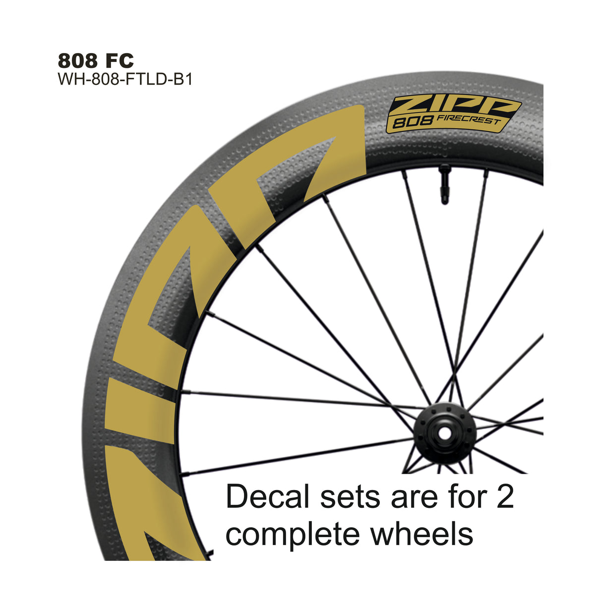 ZIPP 808 FIRECREST 2022 DECALS