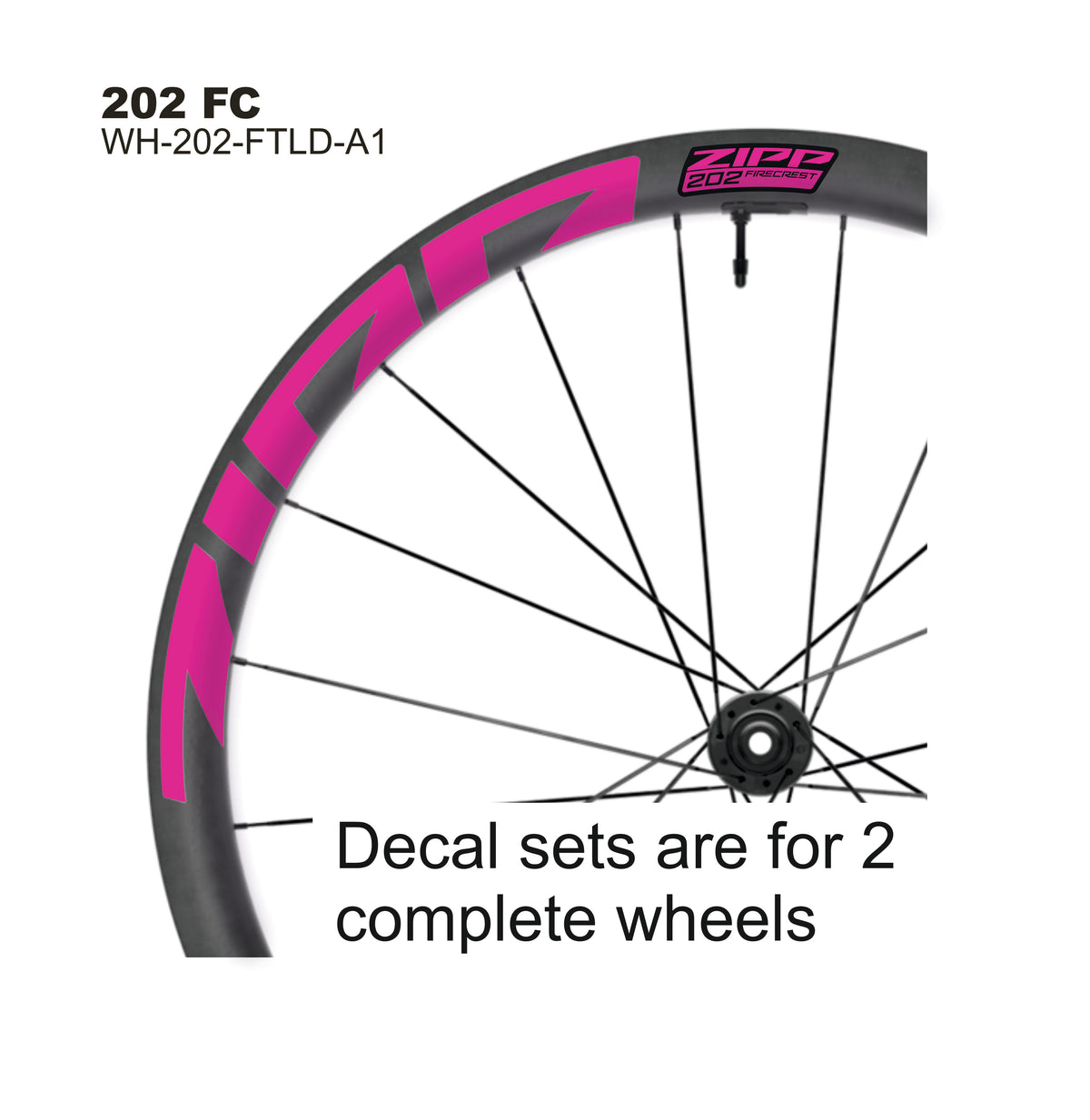 ZIPP 202 FC DECALS