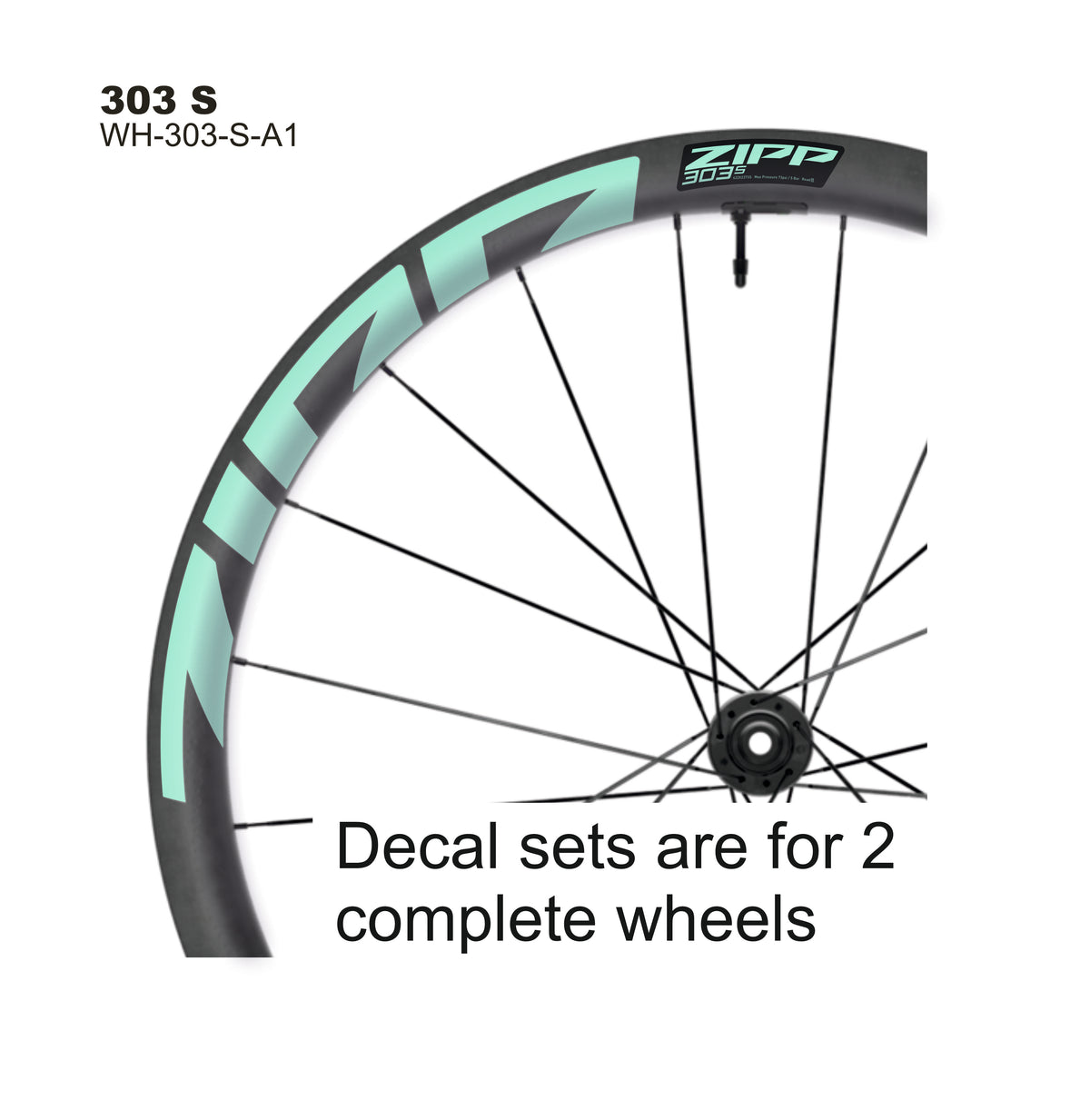 ZIPP 303 S 2025 DECALS