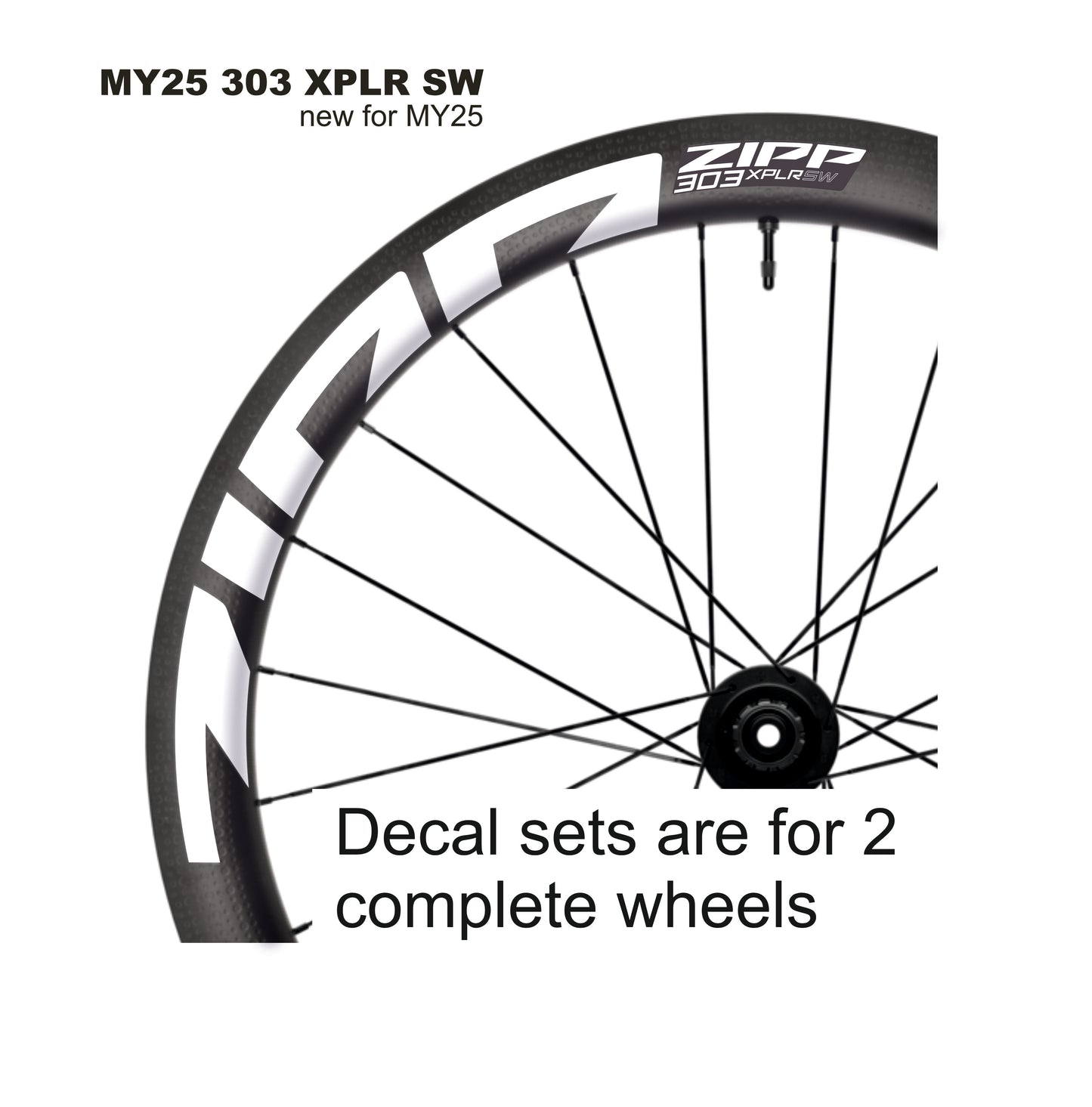 ZIPP 303 XPLR SW 2025 DECALS