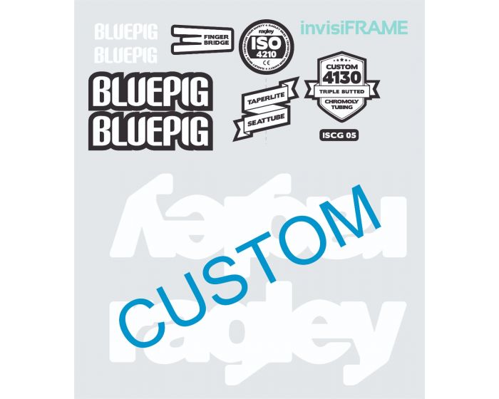 Ragley Bluepig And Race Steel 2021-2023 Decals