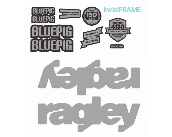 Ragley Bluepig And Race Steel 2021-2023 Decals