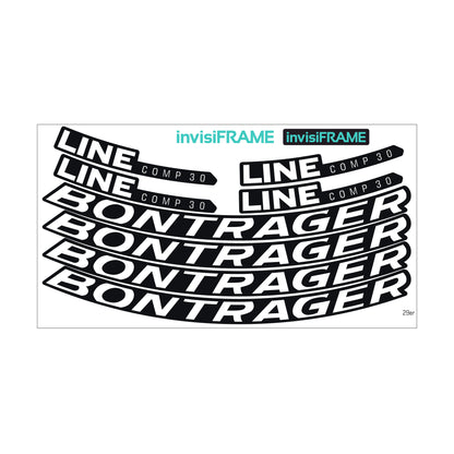 Bontrager Line Comp 30  x 2 Decals