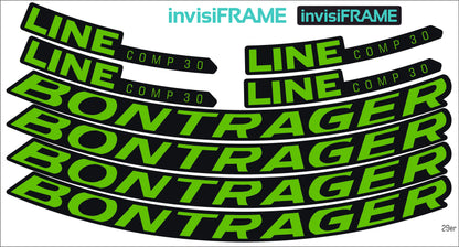 Bontrager Line Comp 30  x 2 Decals