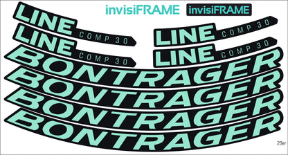 Bontrager Line Comp 30  x 2 Decals