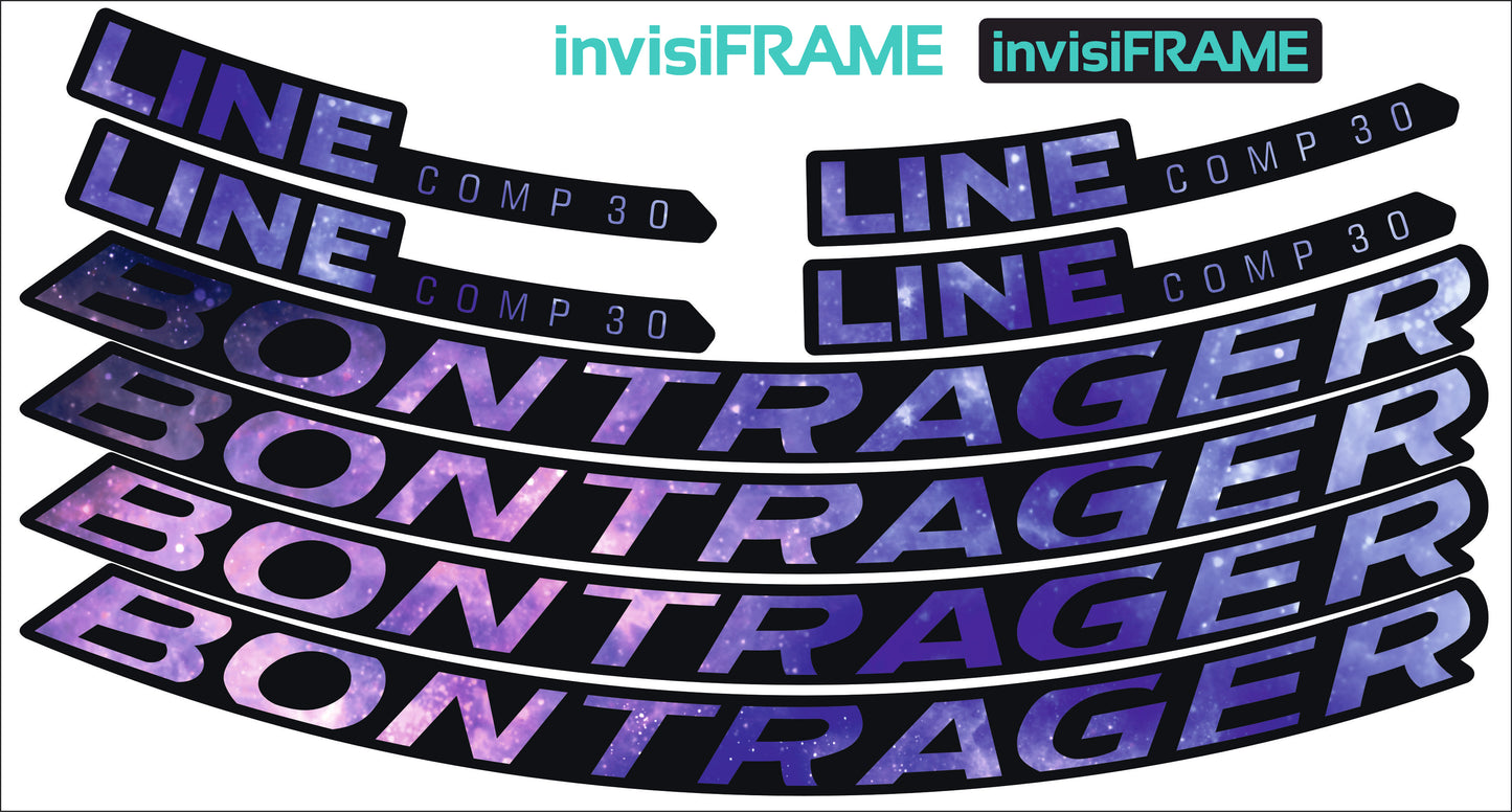 Bontrager Line Comp 30  x 2 Decals