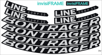Bontrager Line Comp 30  x 2 Decals