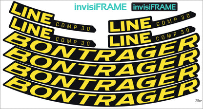 Bontrager Line Comp 30  x 2 Decals