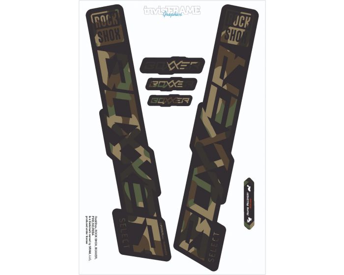 Rock Shox BOXXER SELECT 2020 Decals