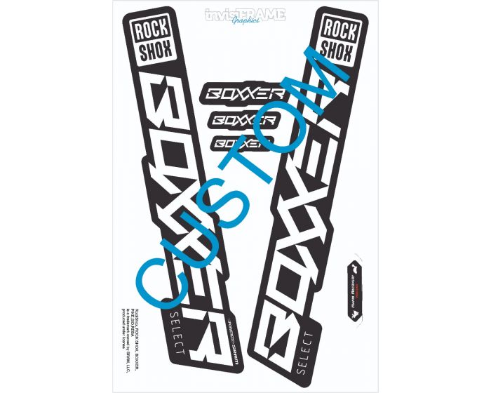 Rock Shox BOXXER SELECT 2020 Decals