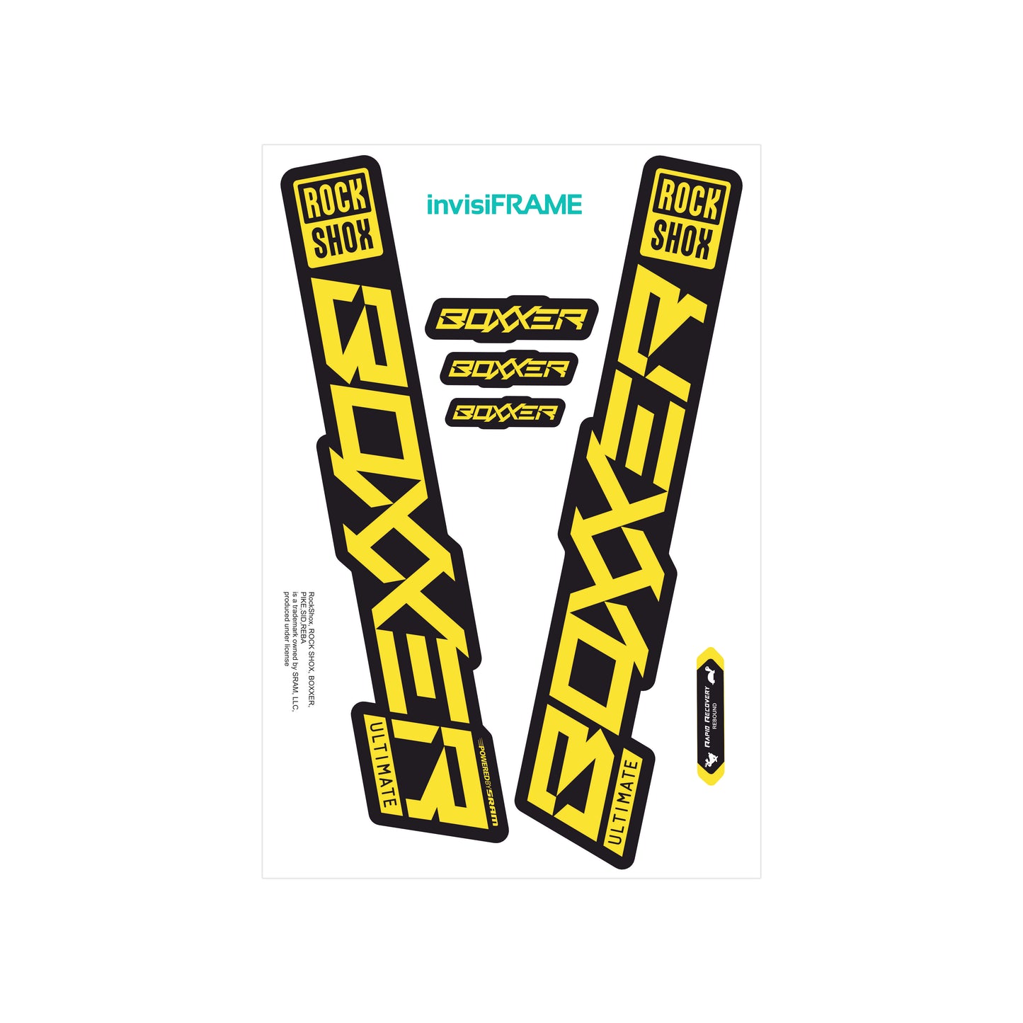 Rock Shox BOXXER ULTIMATE 2021 Decals