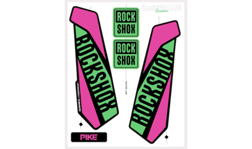 Rock Shox PIKE Decals