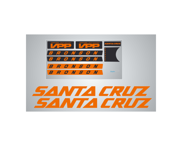 Santa Cruz Bronson 2017 Decals