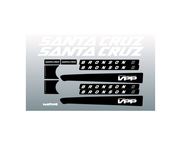 Santa Cruz Bronson V2 C 2017 Decals