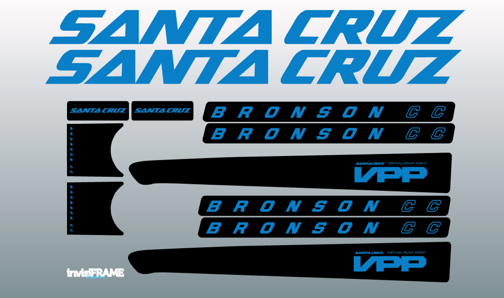 Santa Cruz Bronson V2 CC 2017 Decals