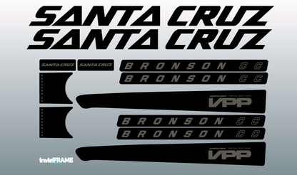 Santa Cruz Bronson V2 CC 2017 Decals